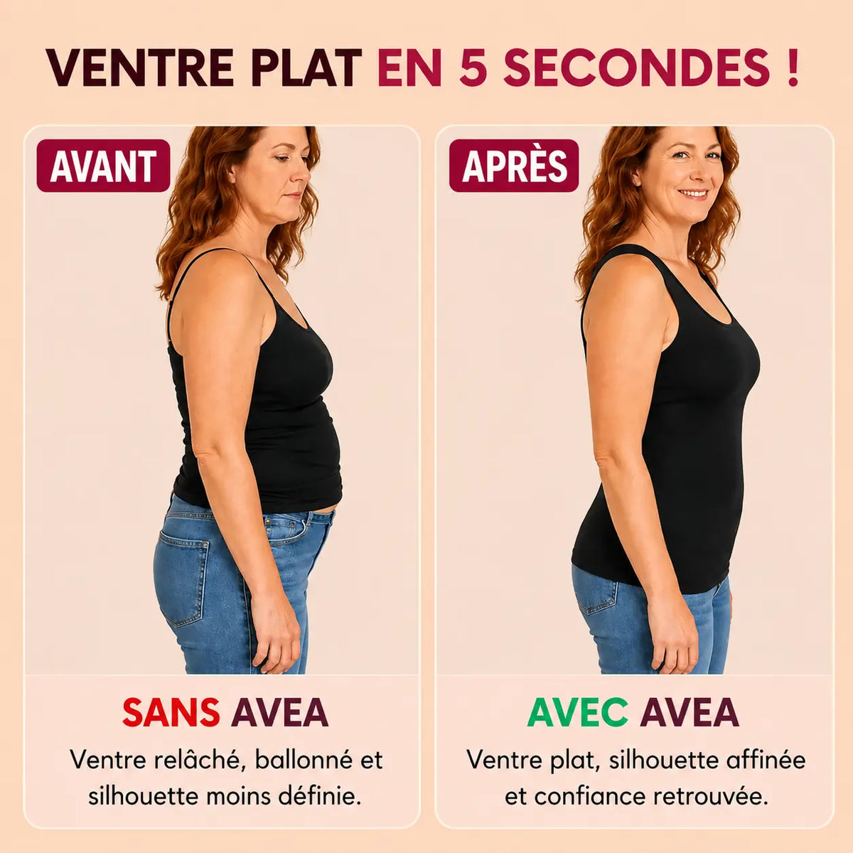 Cami Confort™ — Débardeur à maintien intégré