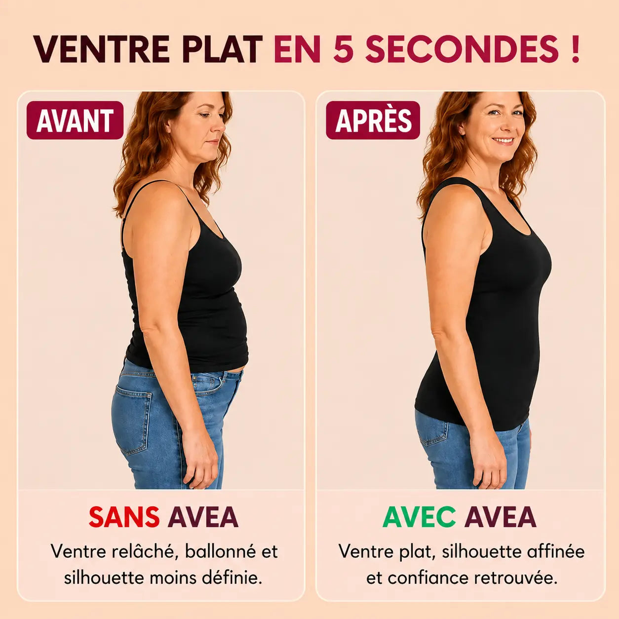Cami Confort™ — Débardeur à maintien intégré